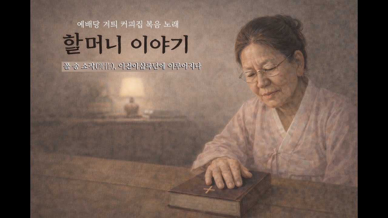 할머니 이야기 [예배당 겨틔 커피집 복음 노래] - 폴 송 소작(所作), 이천이십륙년 (교카 CCM, written by Paul Song, 2026) #할머니 #신앙교육