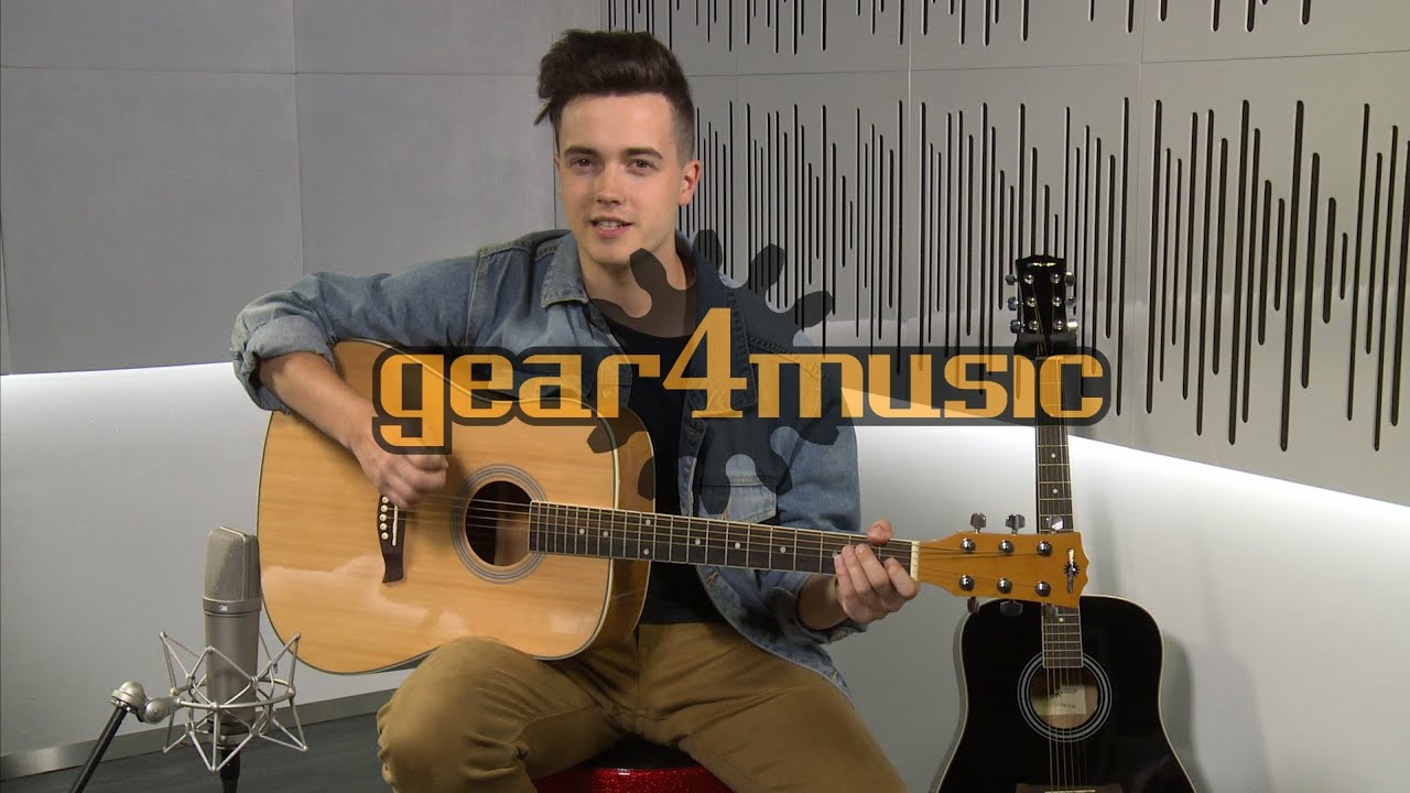 Dreadnought Acoustic Guitar by Gear4music