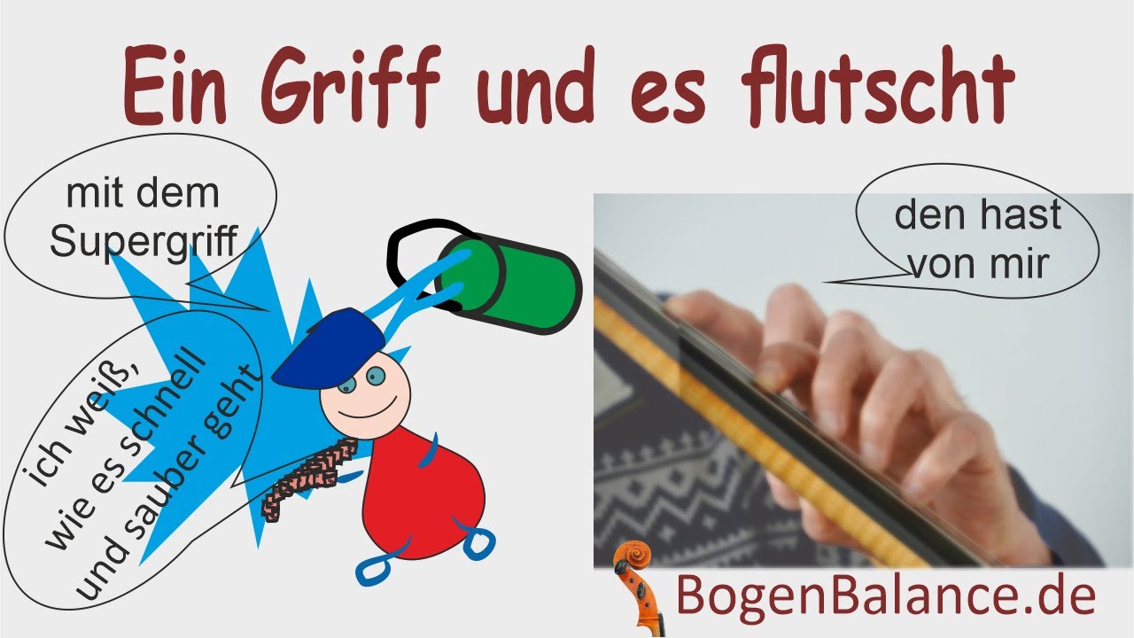 Die Greifbewegung, die jeder kann, der sauber spielt