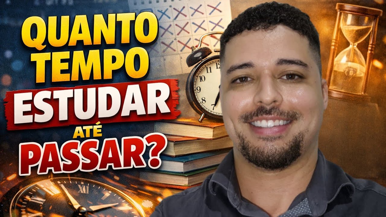 Quanto tempo estudar até passar? 