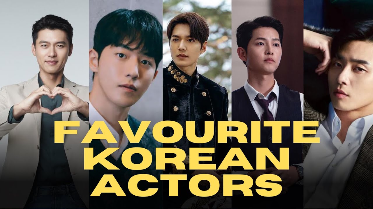 Top 10 Favourite Korean Actors Male #leeminho #hyunbin #kdrama