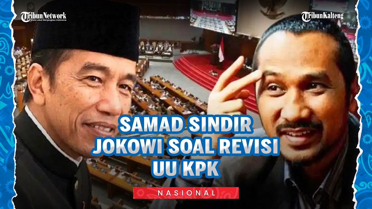 Eks Ketua KPK Abraham Samad Sindir Jokowi soal Revisi UU KPK: Dosa Kolektif, Mau Cuci Tangan