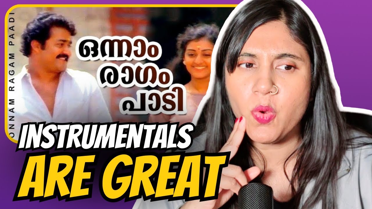 Onnam Ragam Paadi Song Reaction | Thoovanathumbikal | Mohanlal, Paravathi, Ashokan | Ashmita Reacts