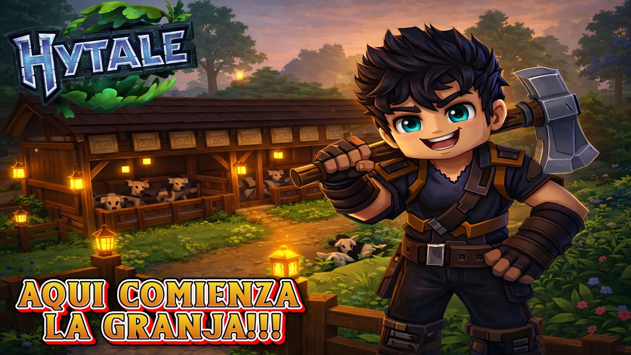 HYTALE - La PRIMERA GRANJA que LO CAMBIÓ TODO!!! - CAP 6