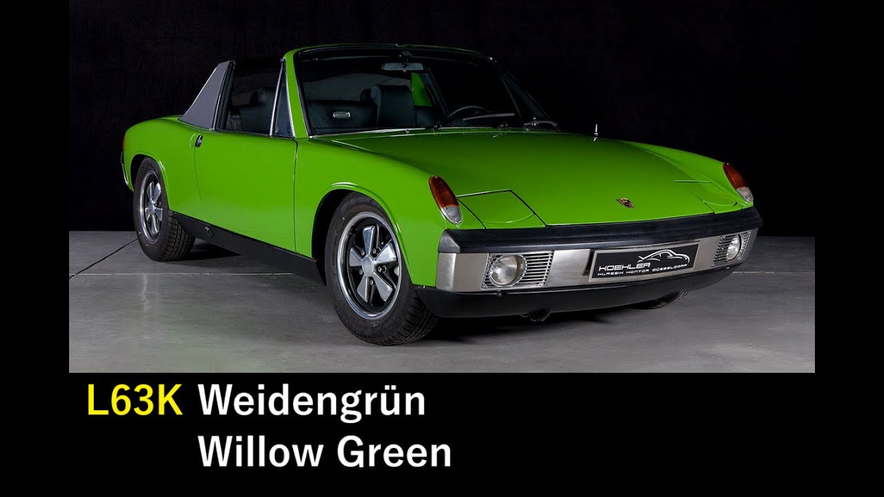 48. FACTORY COLORS PORSCHE 914 1969 - 1976