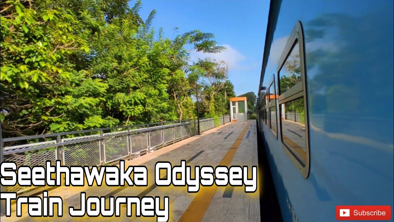 Seethawaka Odyssey Train Journey | Colombo Fort To Avissawella #travel #beautiful