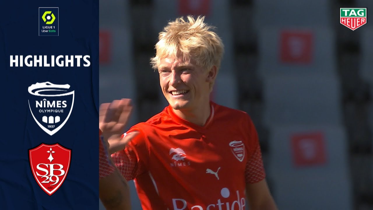 N&icirc;mes Olympique - Stade Brestois (4-0) - Highlights - (NIMES - BREST) / 2020-21