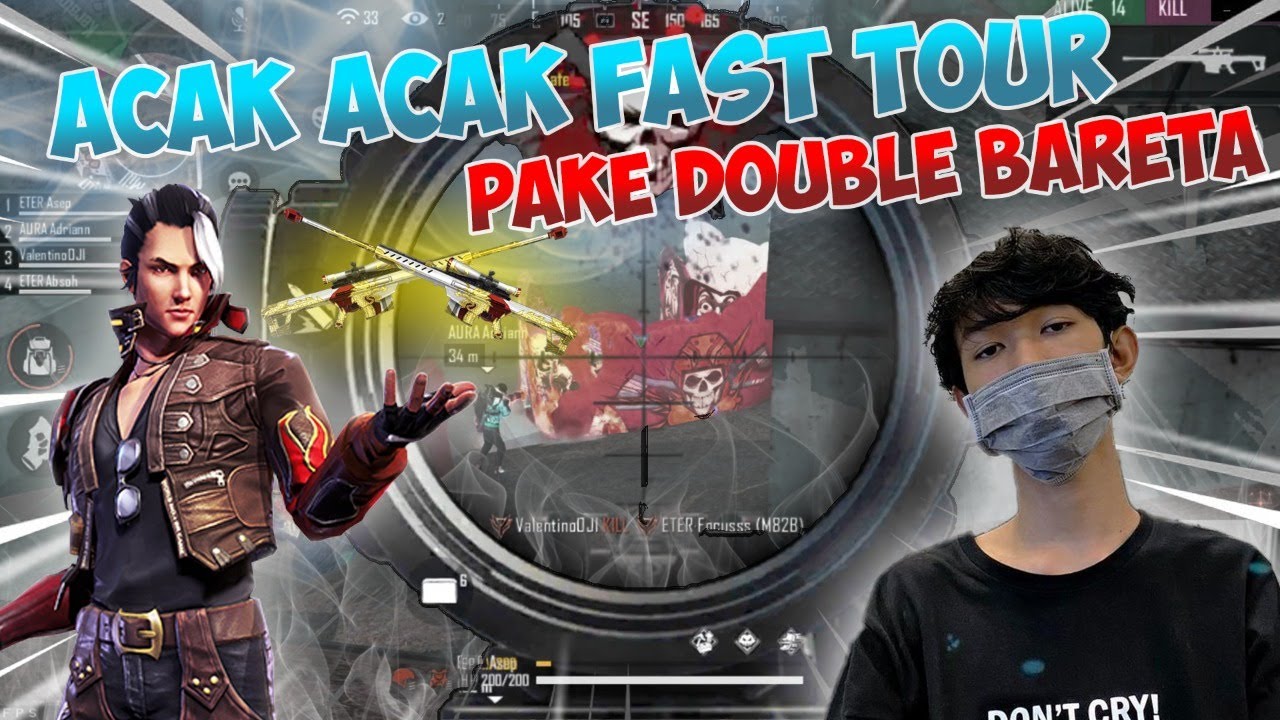 FASTTOUR YOUTUBERS ONE TEAM WITH ETERNAL + AURA + DOUBLE BARTET!!! AUTO BOOYAH KILLS ARE LOTS