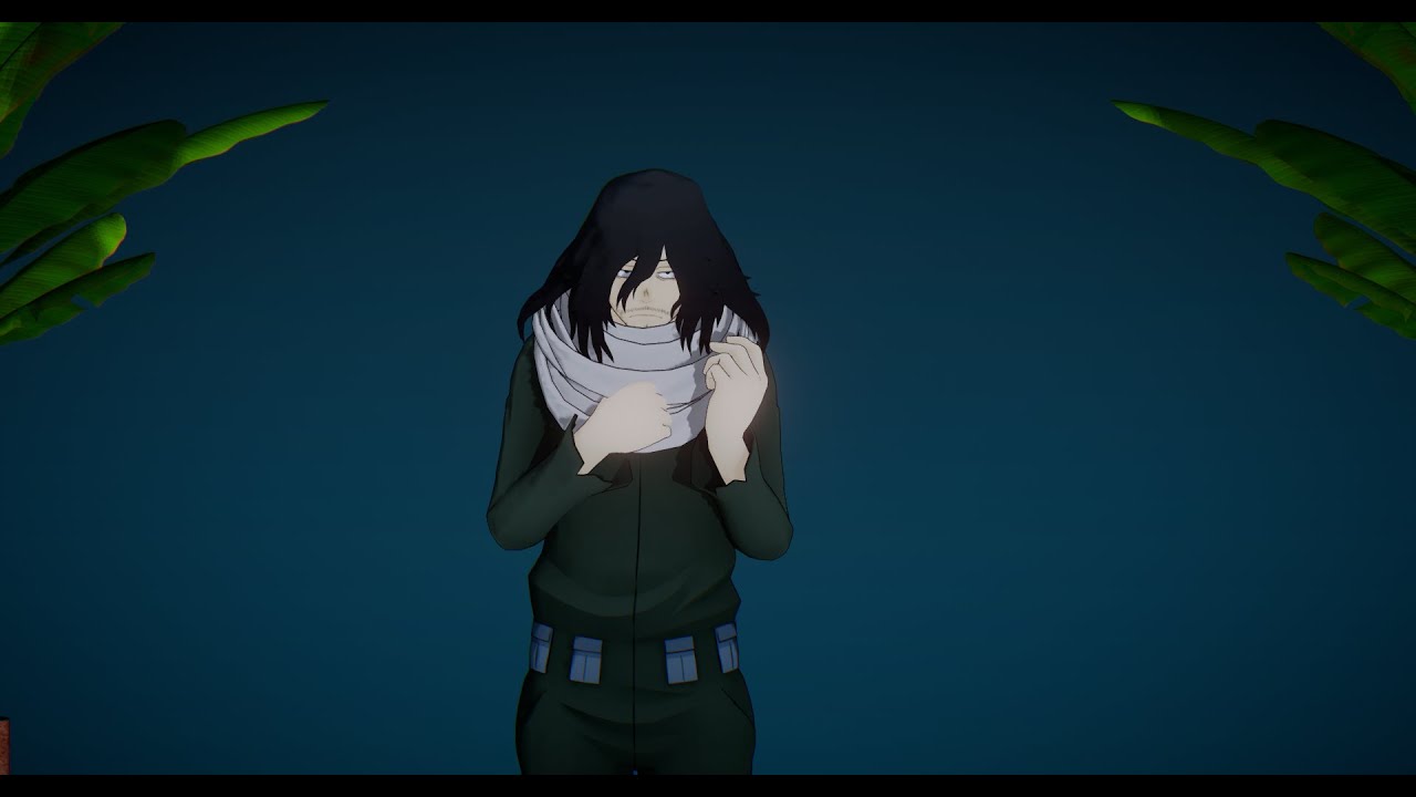 mmd [bnha] - Aizawa - Everything black