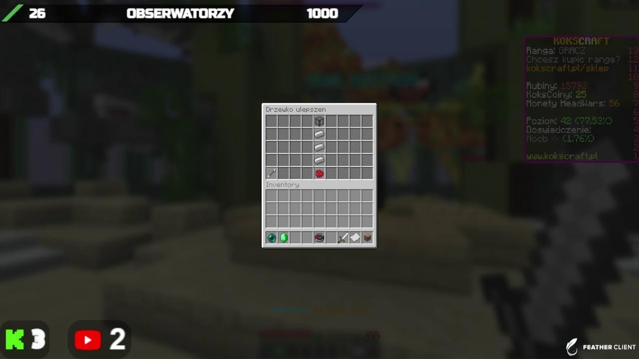 Headwars na Kokscraft? WIELKI POWROT!!!