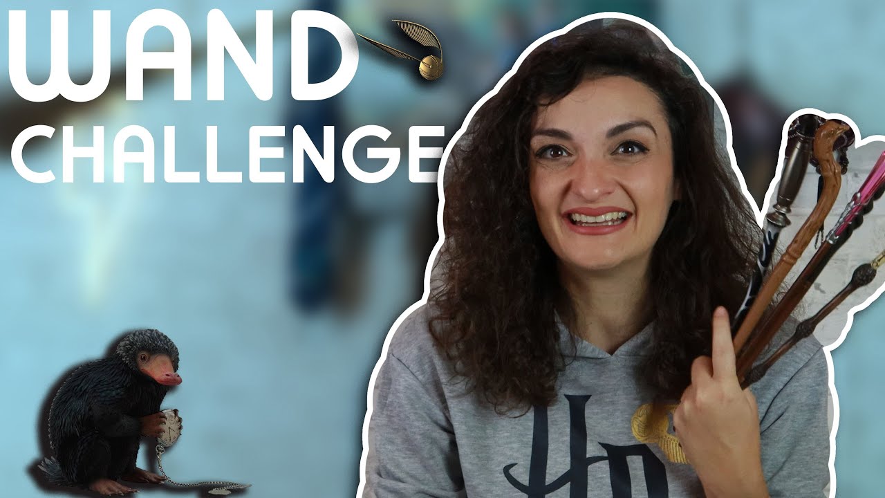 ΤΙ ΣΟΥ ΚΑΝΕΙ Η ΒΑΡΕΜΑΡΑ! HARRY POTTER WANDS CHALLENGE!