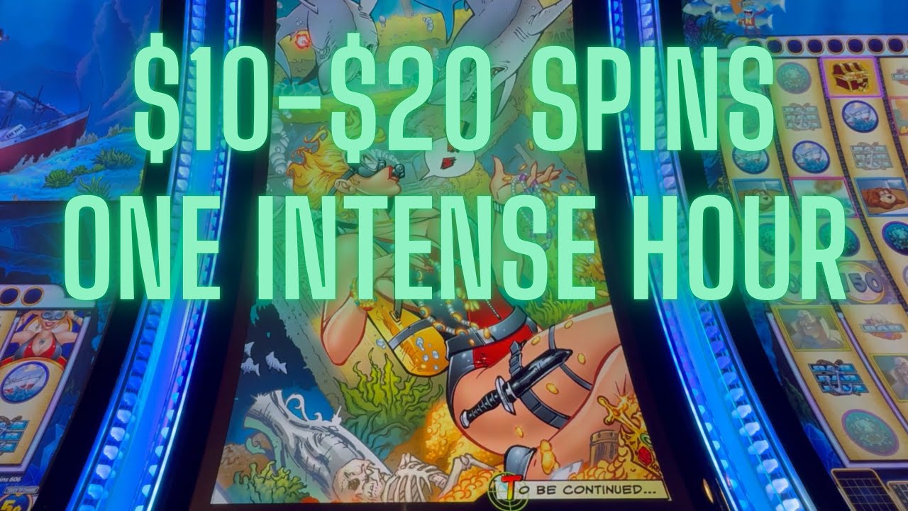 $10–$20 Bets - INTENSE Hour Long Battle! Epic Red Screens on Neptune’s Slot Machine! 
