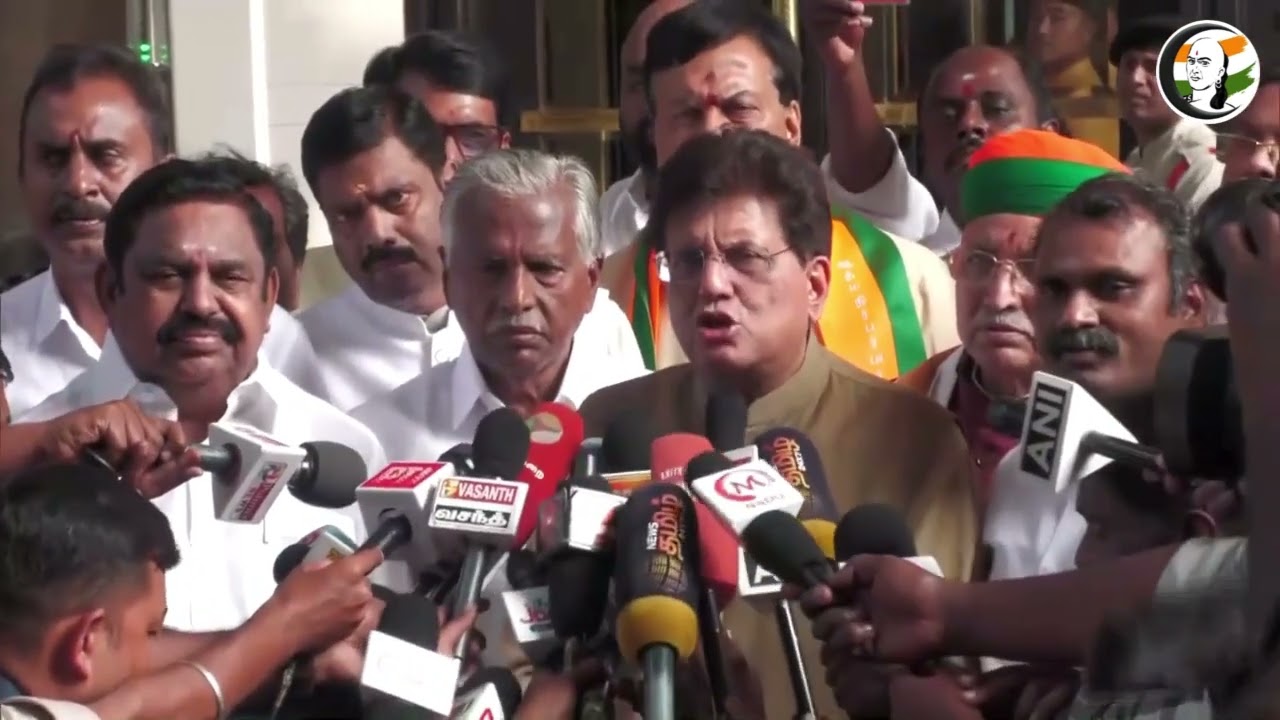 Piyush Goyal: - Confident that NDA will have sweeping victory in 2026 Elections#ChanakyaaEnglish#BJP