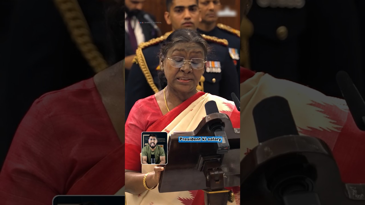 Benefits of Becoming President of India | Salary, Perks, Cars, Bungalows ? #edutainment