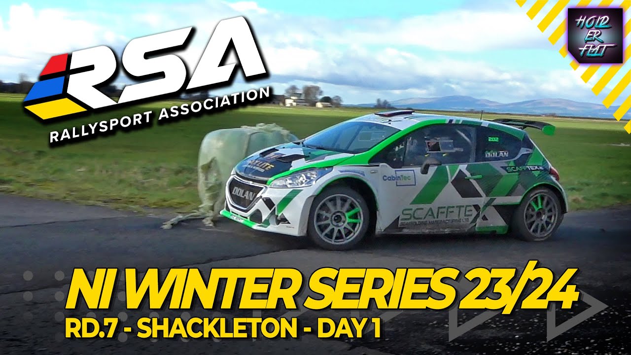 Зимняя серия RSA NI 23/24 — Rd7 — Шеклтон — День 1: Раллийные автомобили