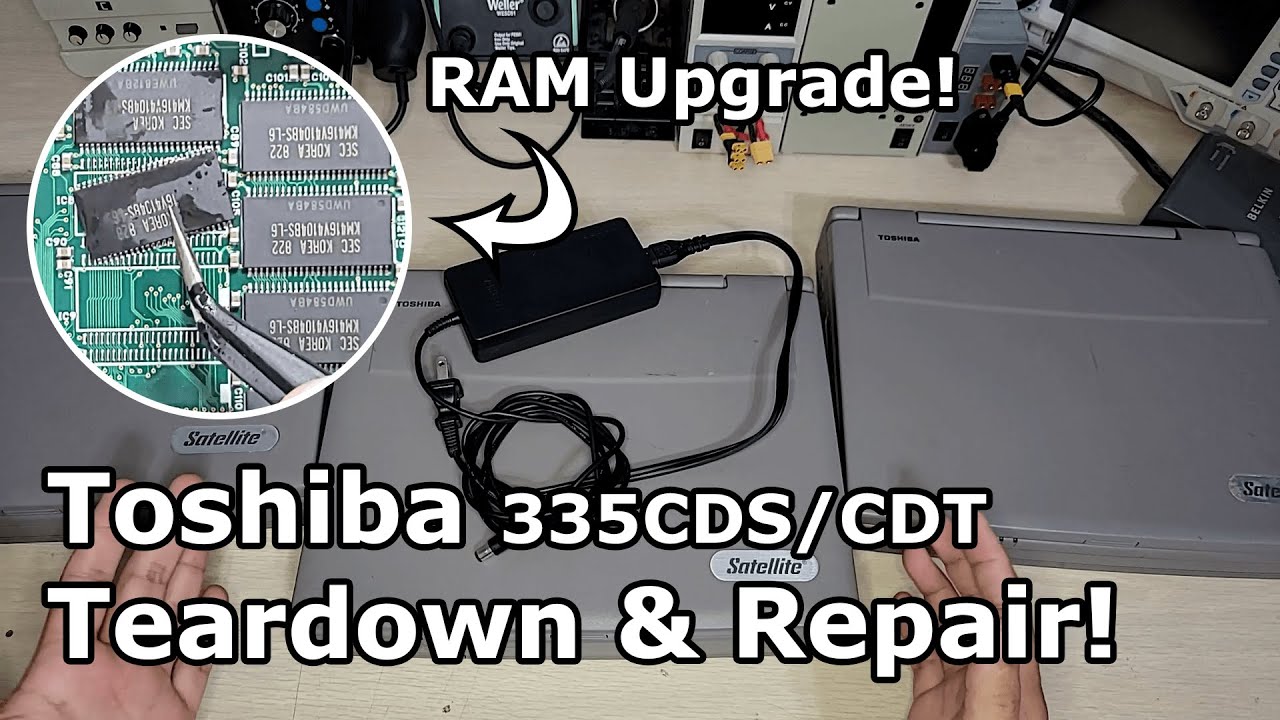 Toshiba says what!? Soldered RAM Upgrade