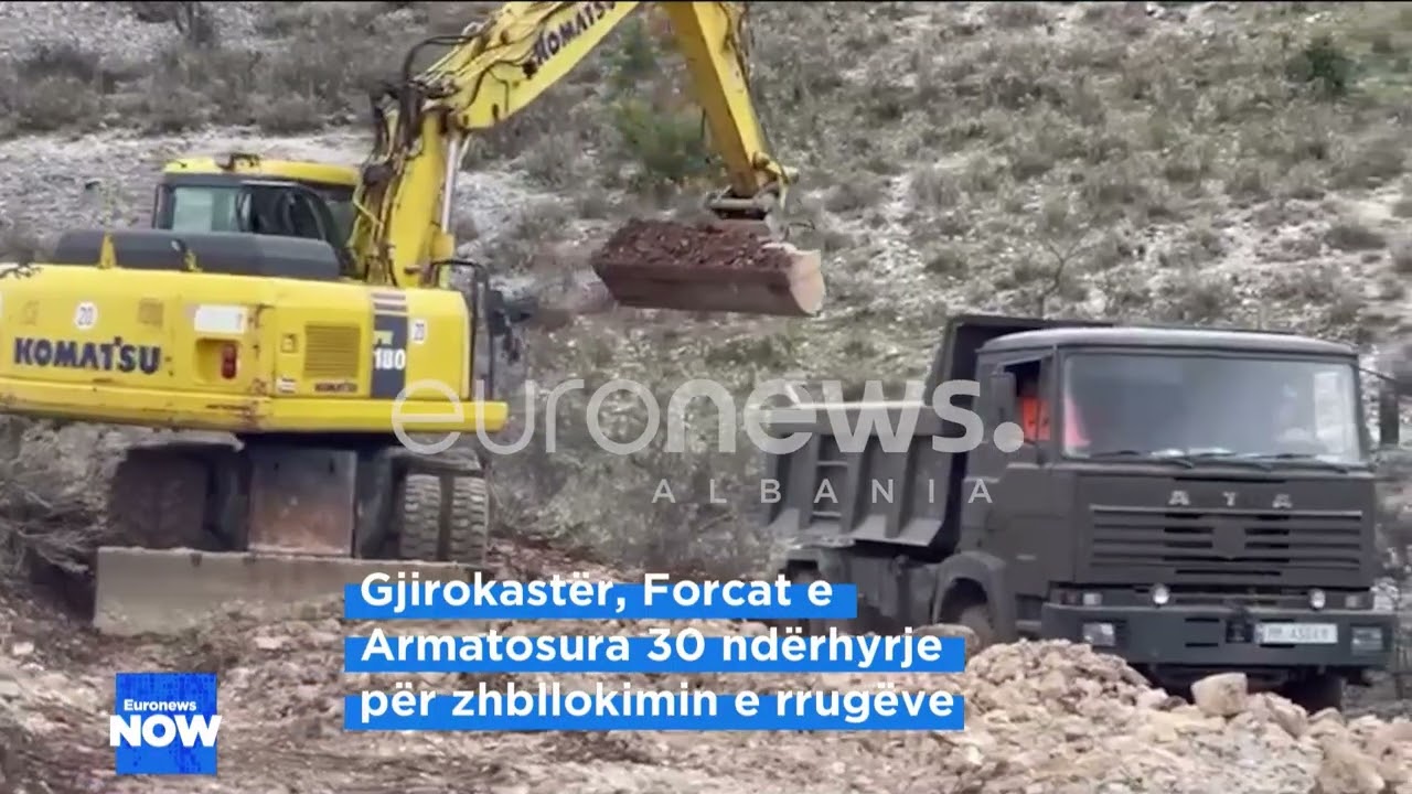 Gjirokastër, Forcat e Armatosura 30 ndërhyrje për zhbllokimin e rrugëve