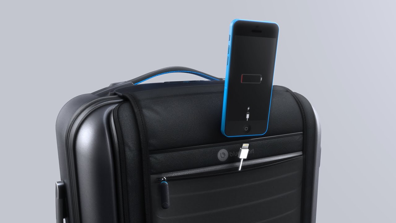 5 Futuristic Suitcases To Make Travelling EASY #3