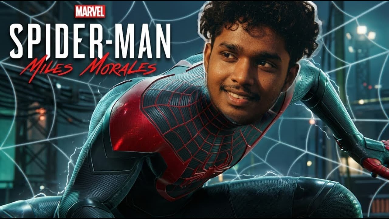 Miles Morales வேடத்தில் நான்! 🔥 | Spider-Man:#spidermanlive#spidermantamili#naansimplyraj