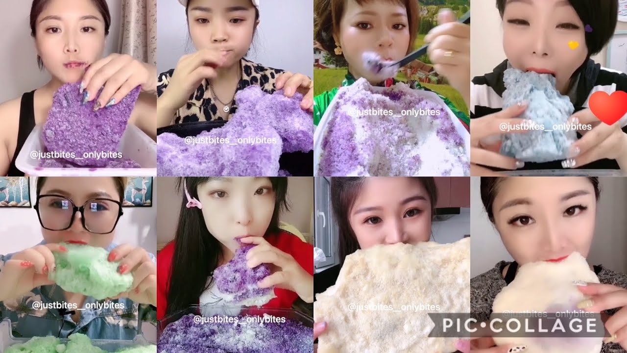 This week mix ice queens/kings bites, Extreme crunchy 🤤 Soft powdery bites ☃️ Wet bites 🥵part 1