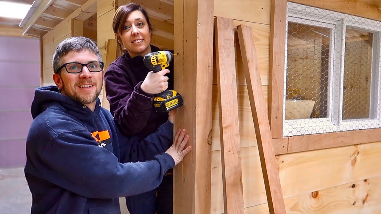 You've NEVER Seen a CHICKEN COOP Built LIKE this BEFORE (Custom Chicken Coop Build)