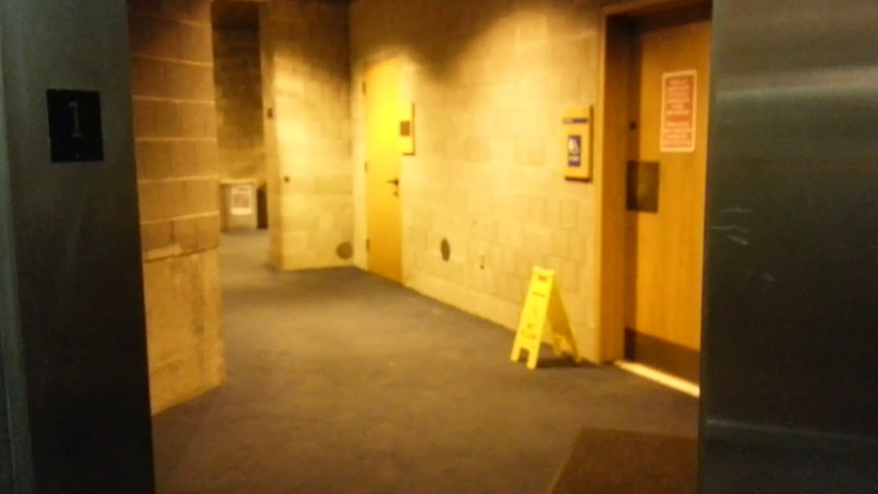 Riding the OTIS elevator in the Schmitt Interfaith Center @ RIT