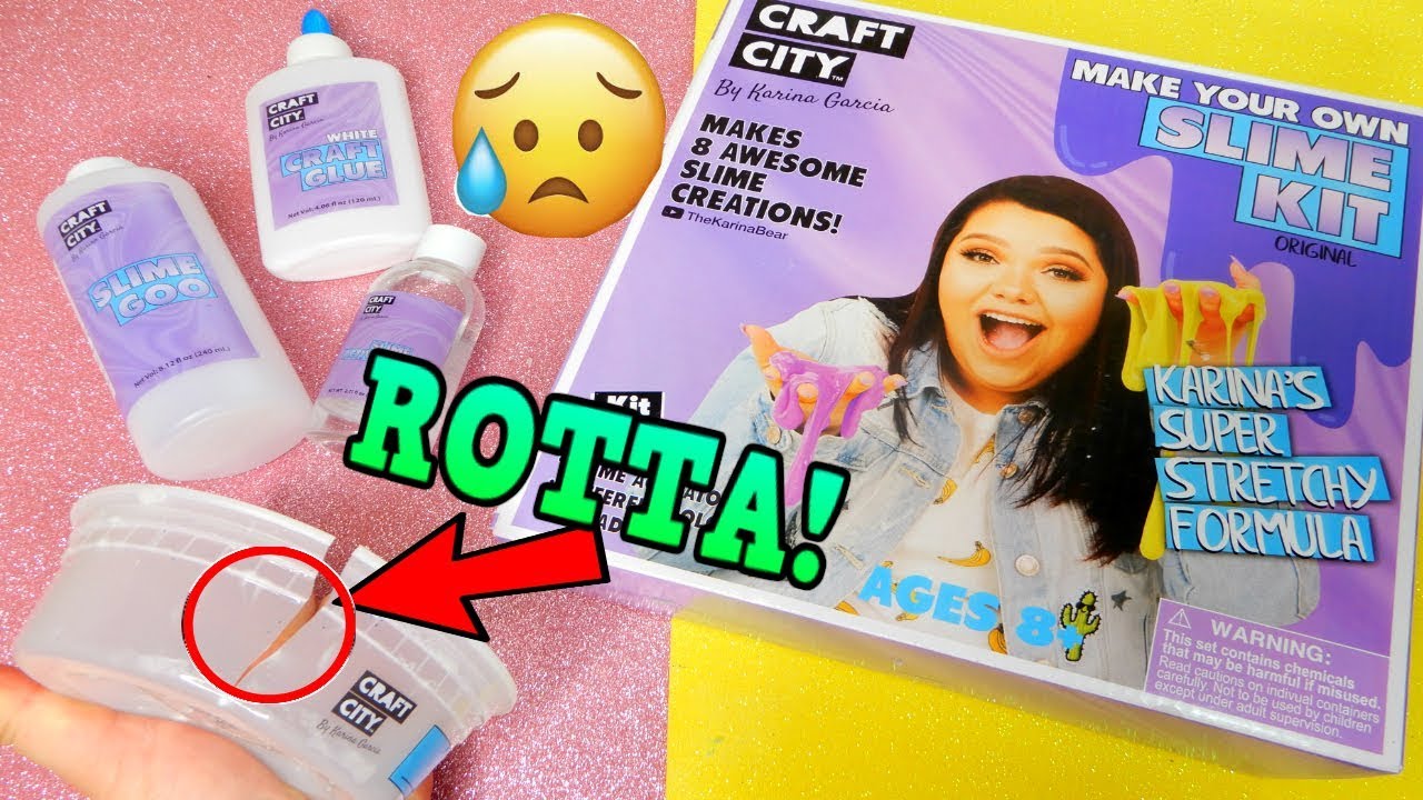 SLIME KIT ORIGINALE DI KARINA GARCIA! DELUSIONE? *Credevo Meglio* Iolanda Sweets