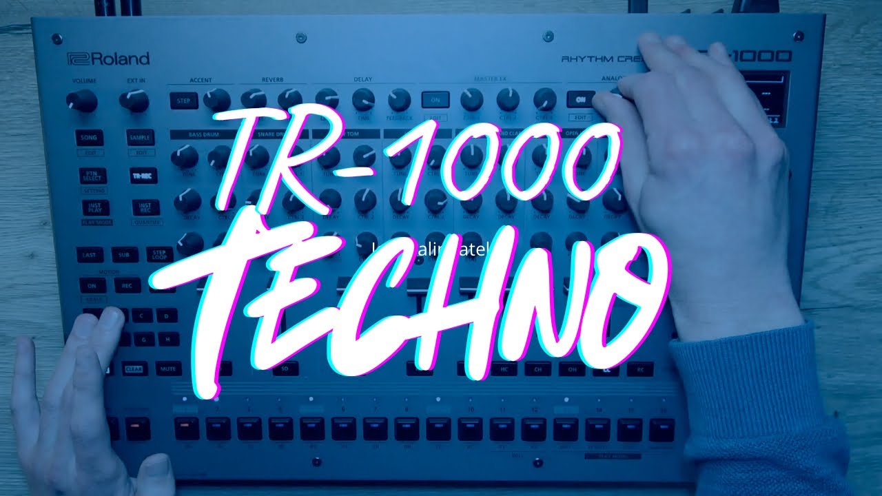 Techno Friday on the Roland TR-1000