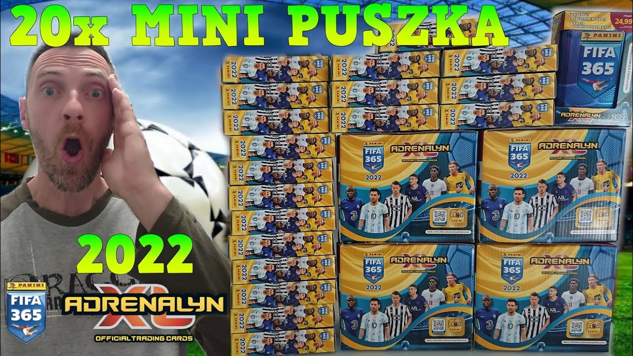 HIT!!! OTWIERAM 20 MINI PUSZEK FIFA 365 2022 PANINI SZOK WPADAJĄ KOLEJNE TOP MASTERY I MEGA LIMITKI