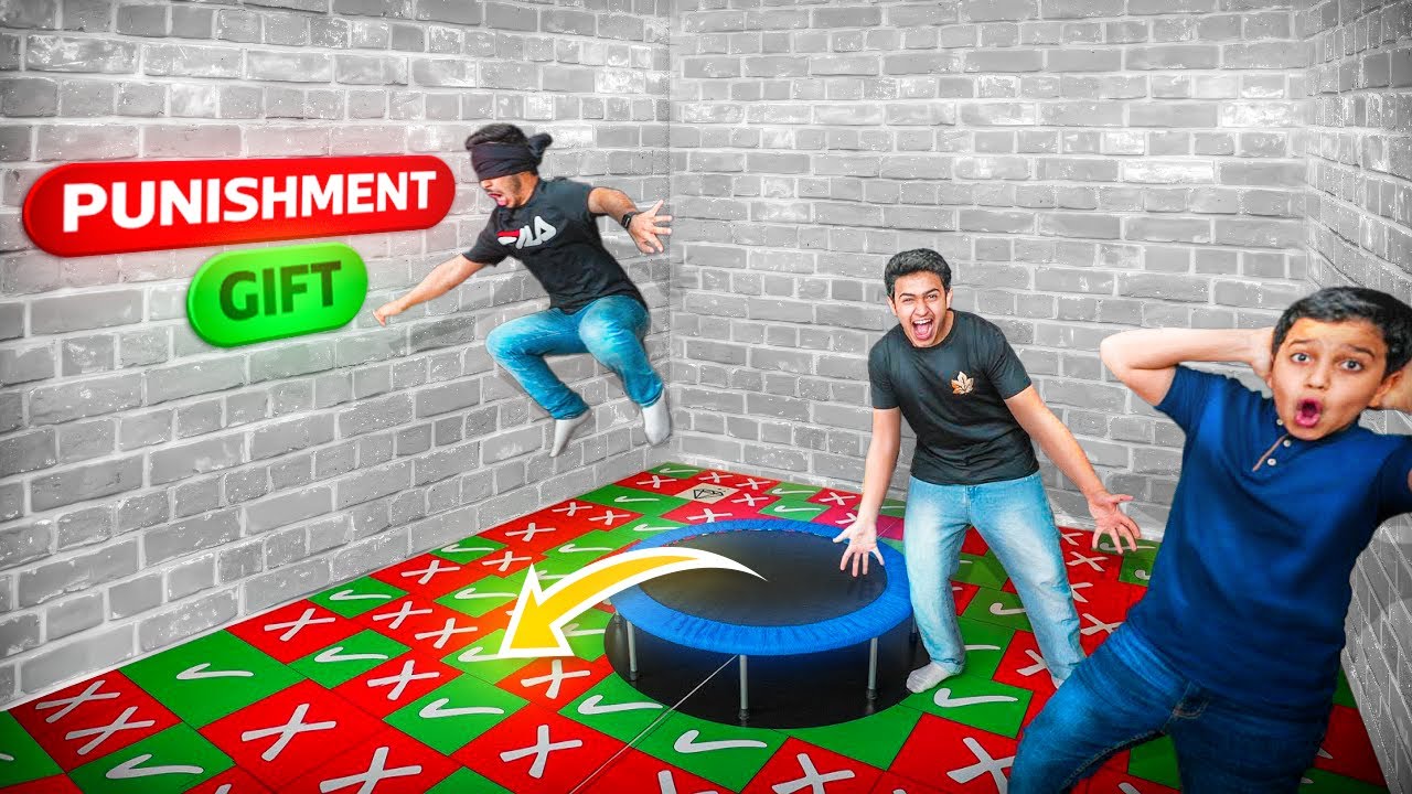 DON'T Jump On The Wrong Square Challenge !!