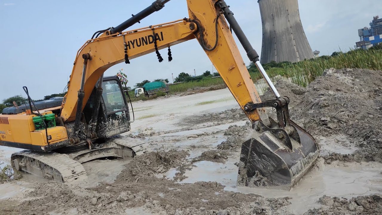 Tata Signa bs6 Stuck in mud . चैसिस तक पूरा बैठ गया है. गाड़ी कैसे निकला पूरा देखिए . PART - 2 (4k)