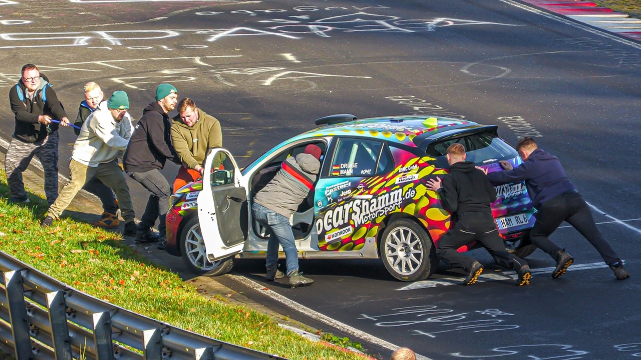 NÜRBURGRING IN THE OPPOSITE DIRECTION?! CRASHES & Highlights Rallye Köln Ahrweiler 2025 & 2024