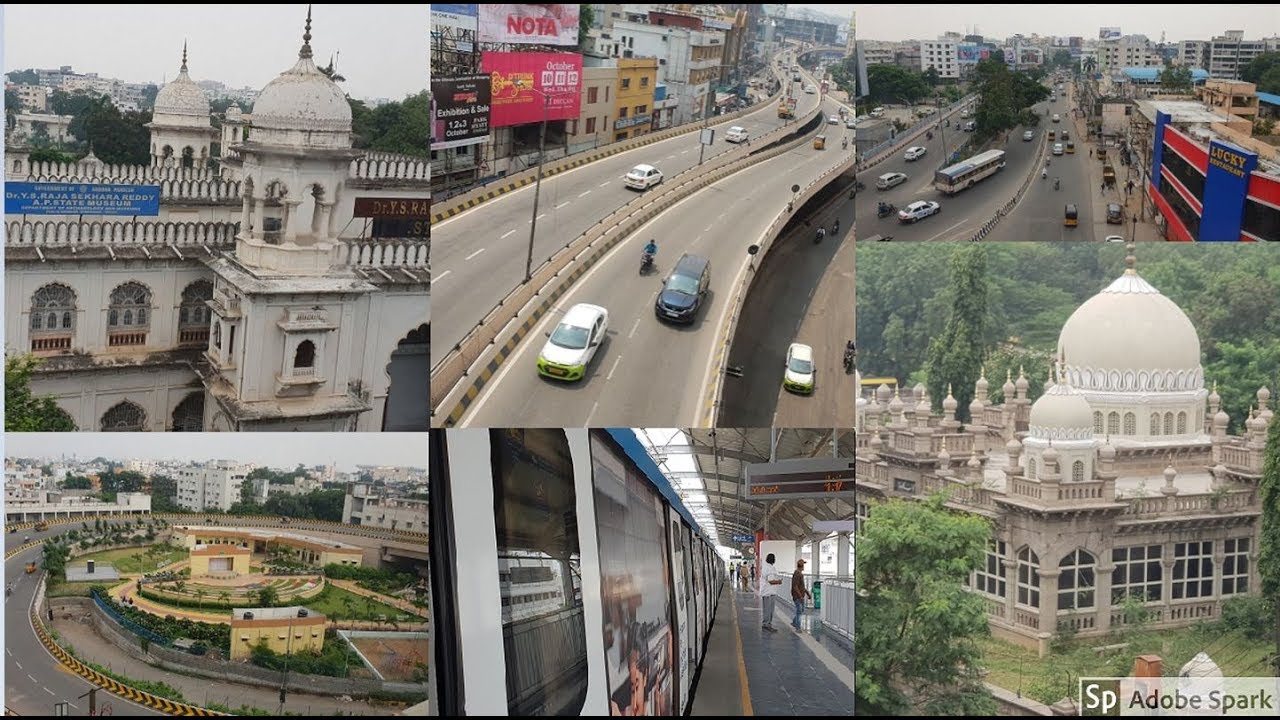 First Journey || Hyderabad Metro Train || To&Fro between LB Nagar-Ameerpet-Miyapur stations
