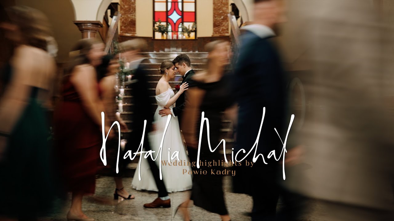 Natalia & Michał 💍✨ | Przepiękny ślub w Pałacu Bursztynowym | Włocławek 🤍