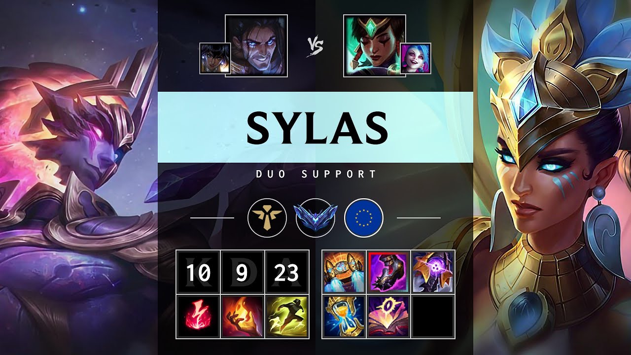 Sylas Support vs Karma - EUW Diamond Patch 25.19