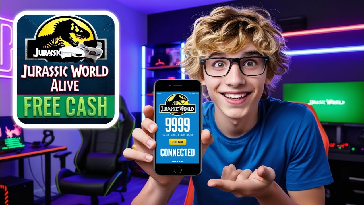 Jurassic World Alive Hack - Get Unlimited Free Cash 2024