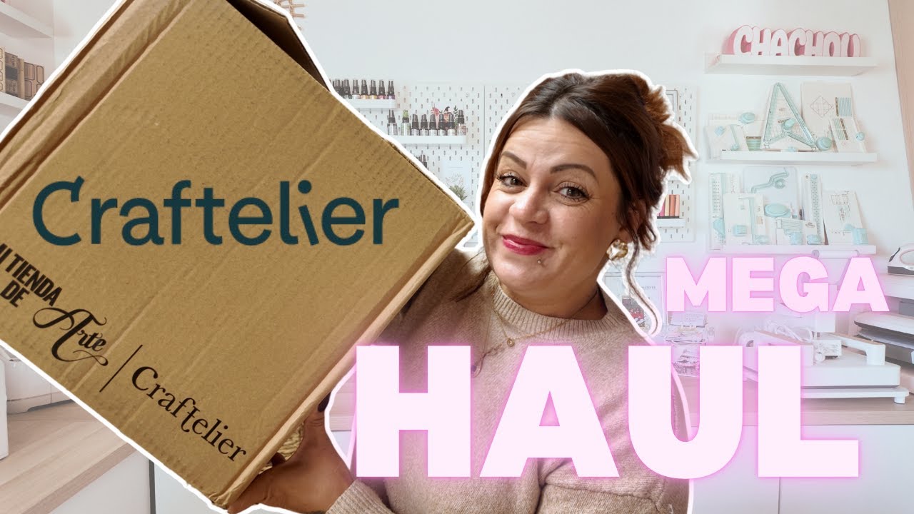 M&Eacute;GA HAUL CRAFTELIER : une nouvelle passion ? @craftelieronlinestore #scrapbooking #haul