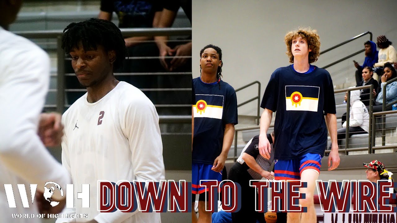 Kj Nickles vs Jarreth Ingram Memorial Vs Mclain High School Came Down To The Wire