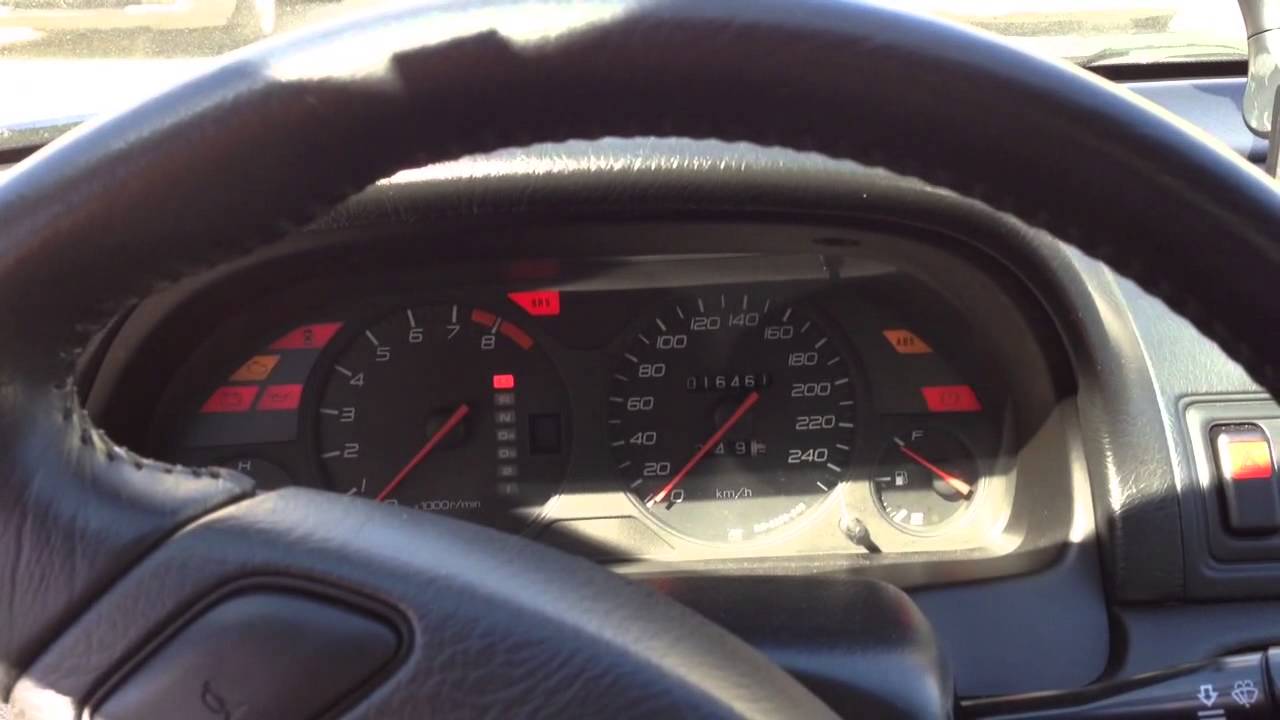 Honda Prelude 4WS Sıfırlama / Reset