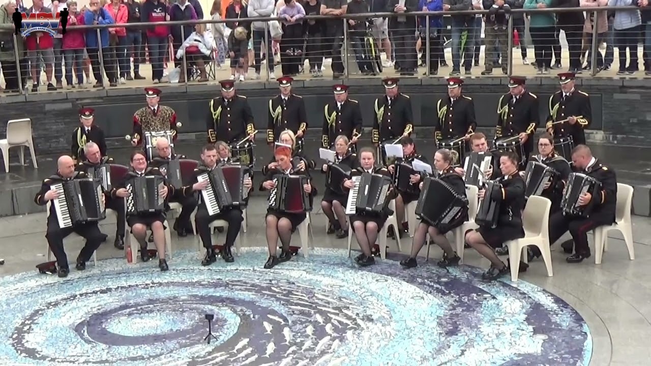 Dunloy Accordion Band @ Portrush Bandstand (16-07-2022)