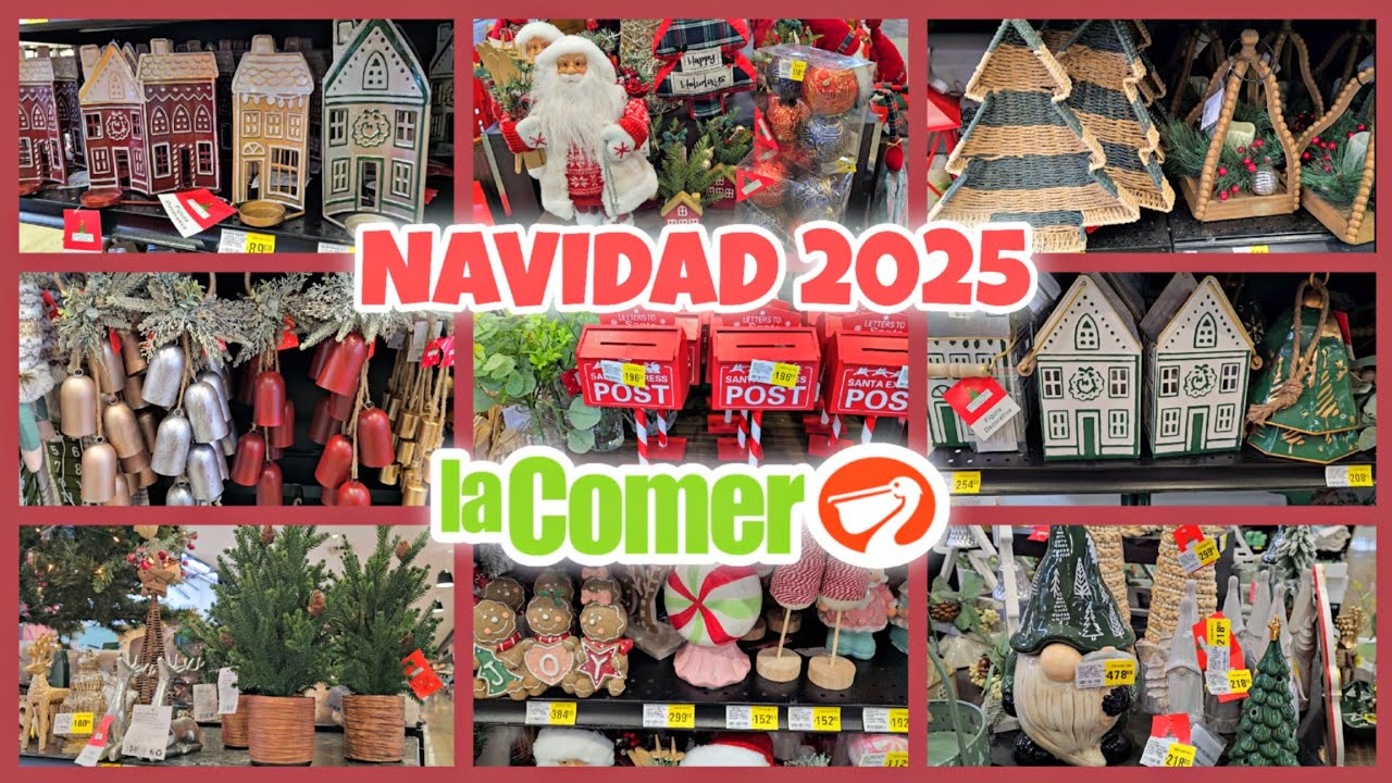 🎄 LLEGO LA NAVIDAD 2025 A LA COMER ✨ Mucha Decoración Navideña 🎅🏻 Colecciones Navideñas 