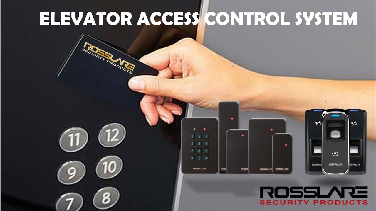 ROSSLARE ELEVATOR ACCESS CONTROL | LIFT ACCESS CONTROL | CARD READER | BIOMETRIC READER | BLE READER