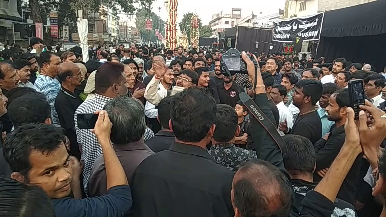 Anjuman e ghunchay Mehdia chelum juloos 2018