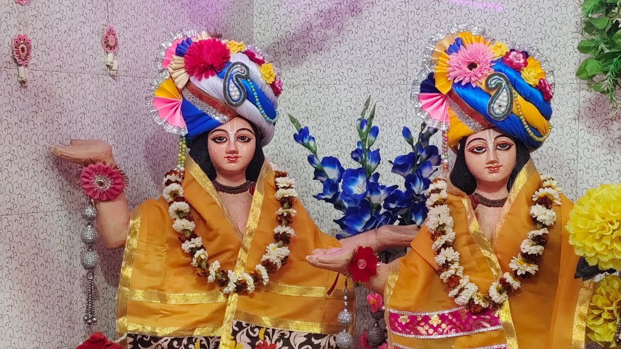 দোল পূর্ণিমায় মহামন্ত্র কীর্তন, শ্রীমতী মৌসুমী মাতাজী ও অন্যরা। শ্রী রাধা দামোদর ধাম । #ভিডিও