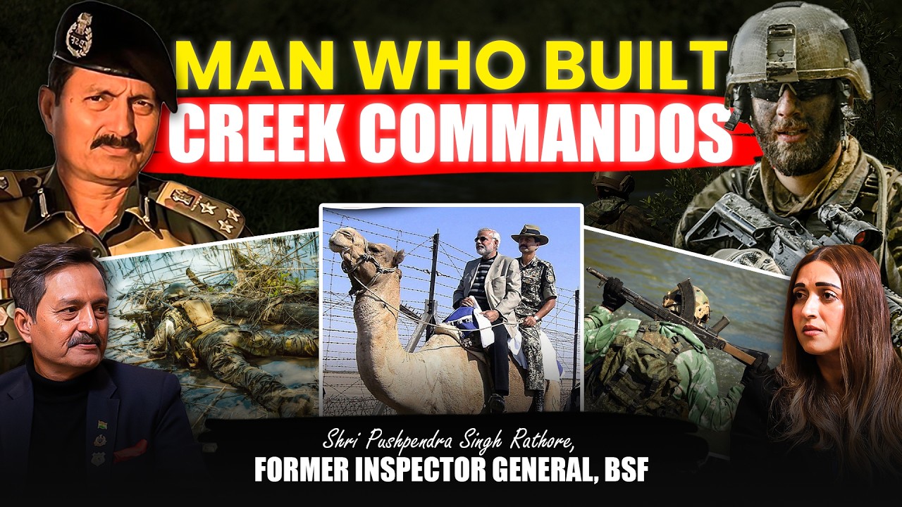 Life of an IG BSF | 36 Years on Border, Creek Commandos & Drug War | Pushpendra Singh Rathore