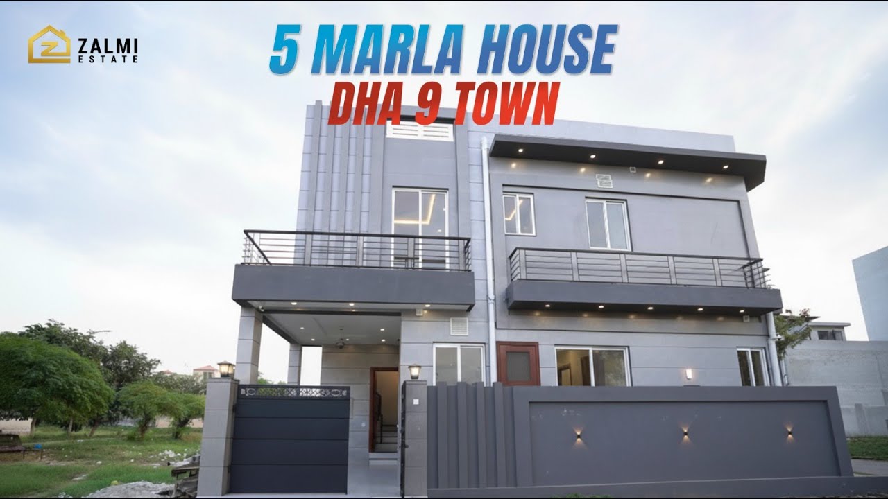 5 Marla Corner House for Sale in DHA Phase 9 Town, Lahore.