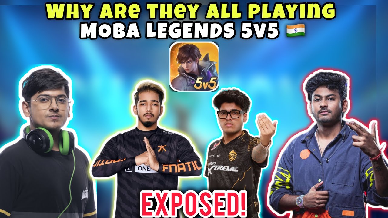 Почему Скаут, Джонатан, Мортал и Динамо играют в MOBA Legends? | Mobile Legends India ОБЪЯСНЕНИЕ