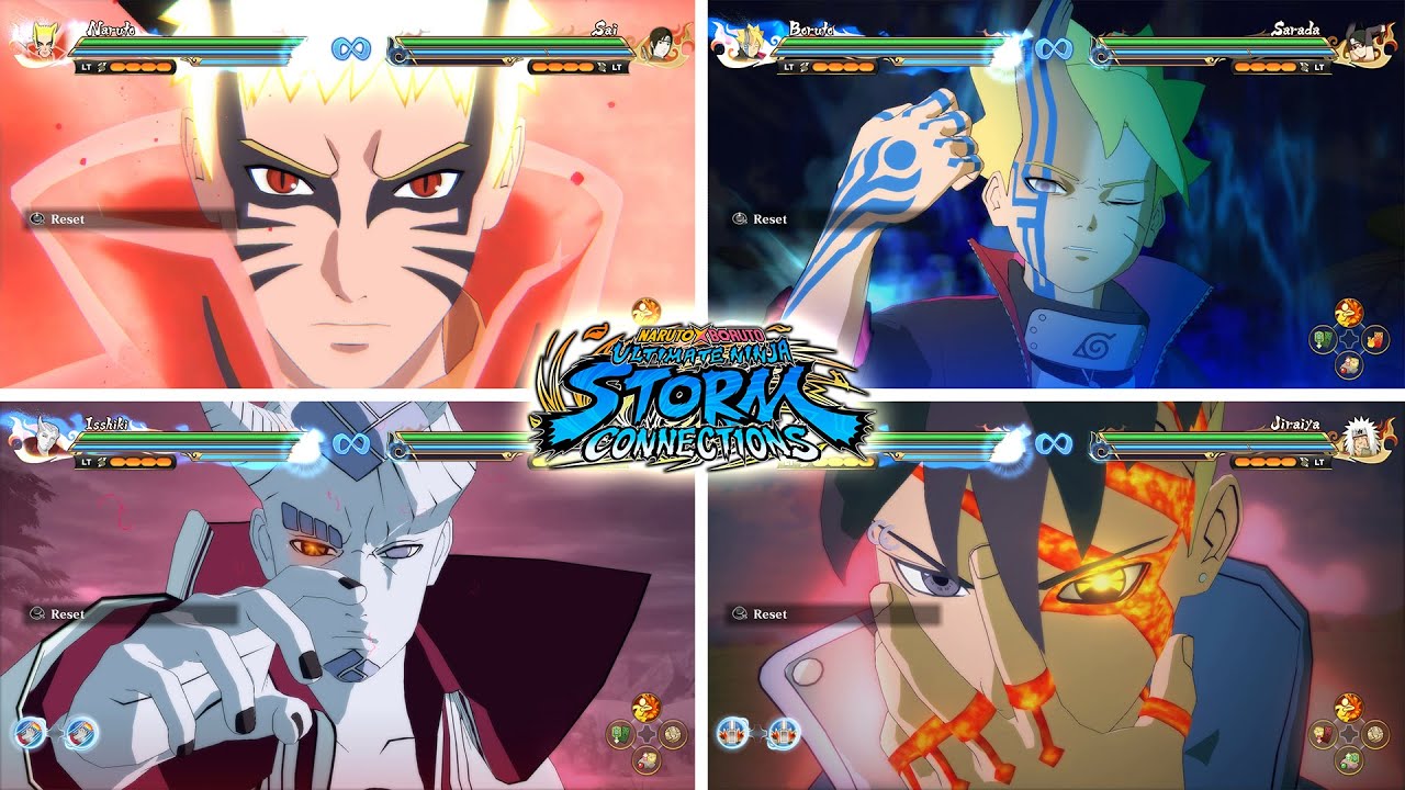 Naruto x Boruto: Ultimate Ninja Storm Connections - All Awakenings / All Transformations