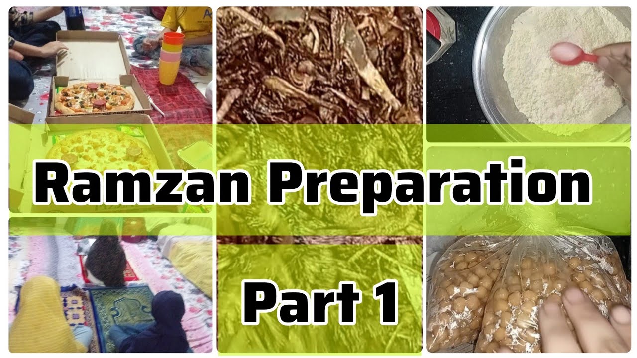 Ramzan Preparation part 1👍💯Chand Mubarak to All Muslims 