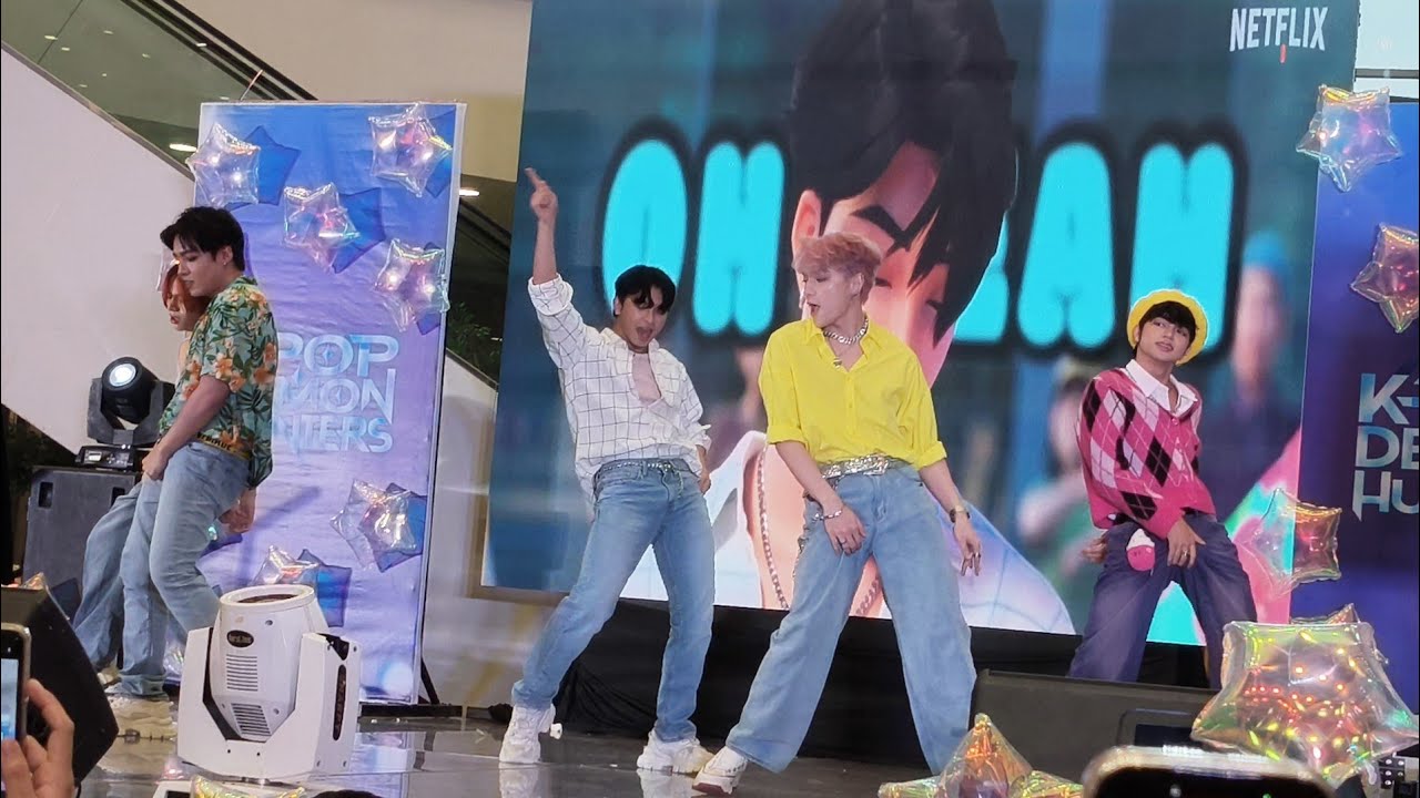 Saja Boys performs at K-POP Demon Slayers The Album Showcase at Robinsons Las Piñas